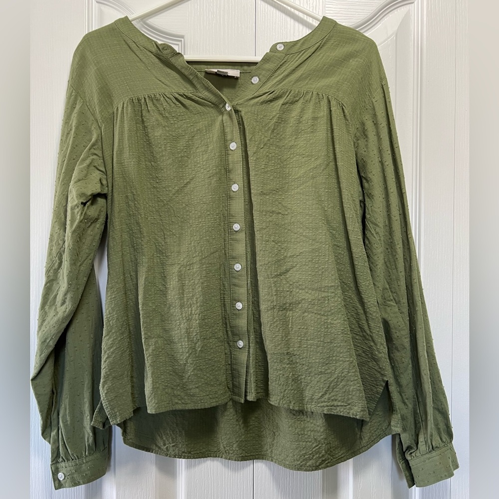 Button Down Blouse